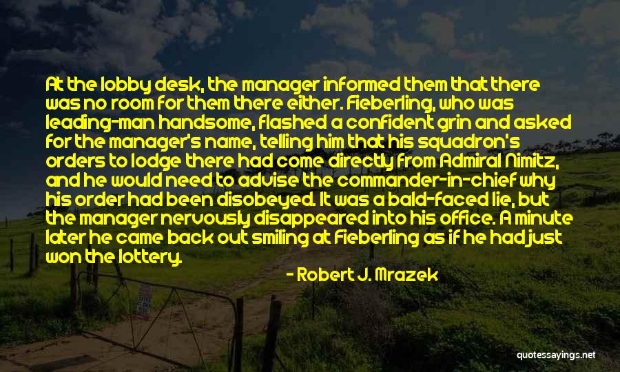 Back Office Quotes By Robert J. Mrazek