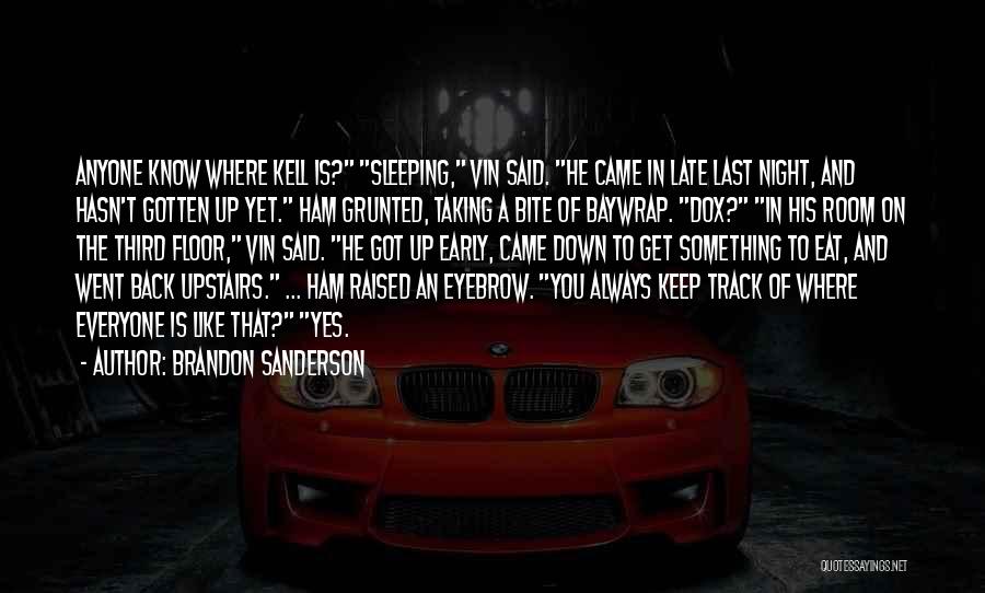 Back On Track Quotes By Brandon Sanderson