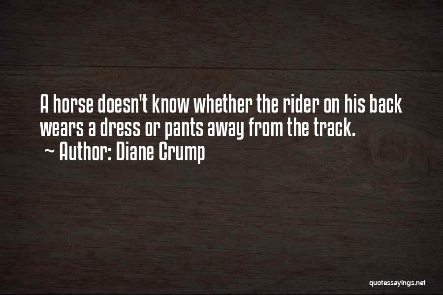 Back On Track Quotes By Diane Crump