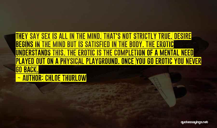 Back Out Quotes By Chloe Thurlow