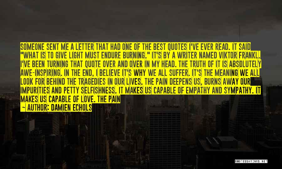 Back Pain Quotes By Damien Echols