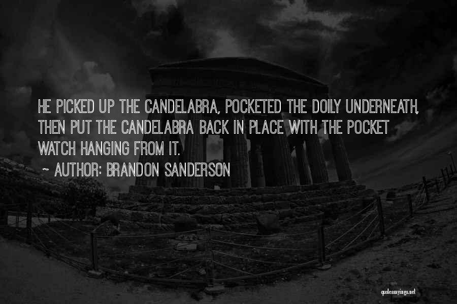 Back Pocket Quotes By Brandon Sanderson