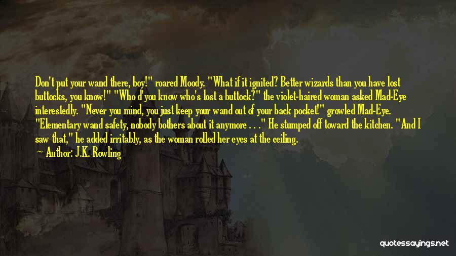Back Pocket Quotes By J.K. Rowling