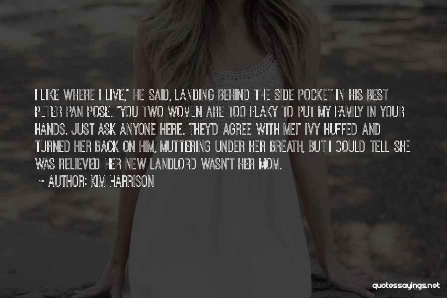 Back Pocket Quotes By Kim Harrison