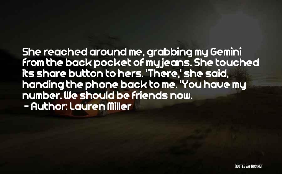 Back Pocket Quotes By Lauren Miller