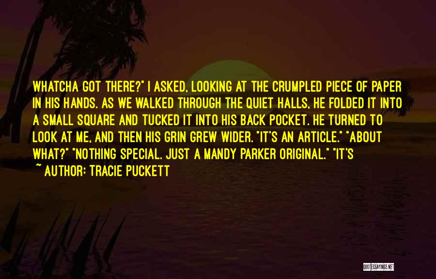 Back Pocket Quotes By Tracie Puckett