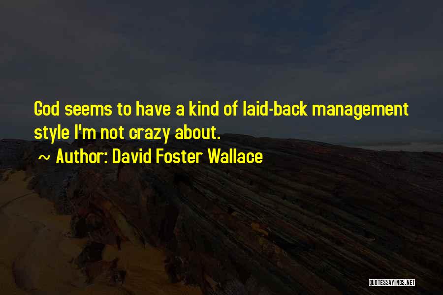 Back Quotes By David Foster Wallace