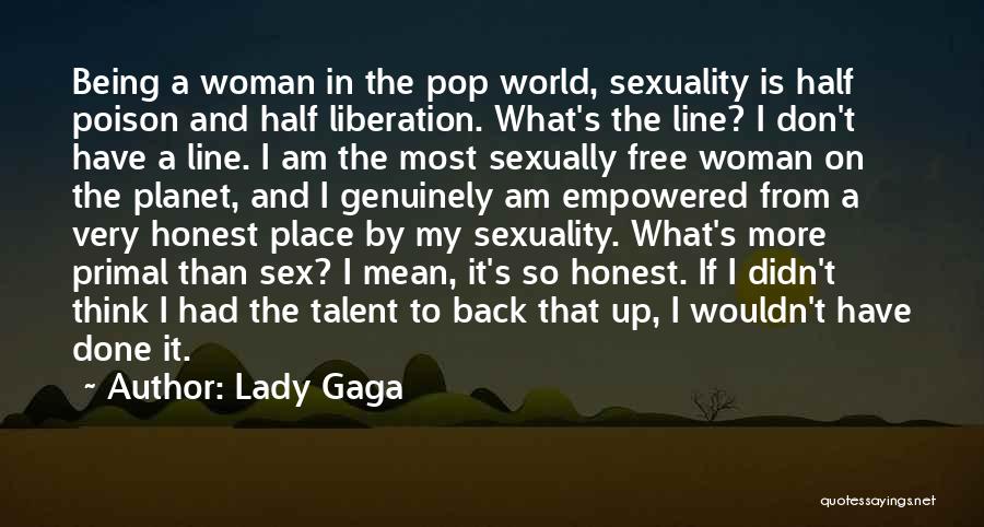 Back Quotes By Lady Gaga