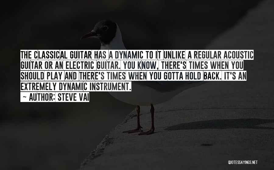 Back Quotes By Steve Vai