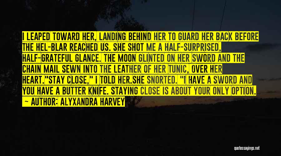 Back Shot Quotes By Alyxandra Harvey