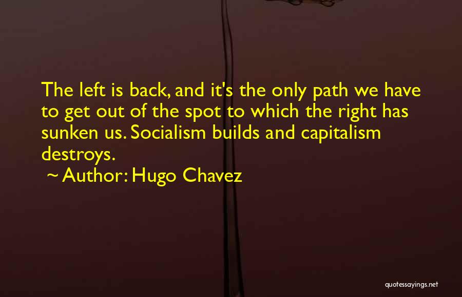 Back Spot Quotes By Hugo Chavez