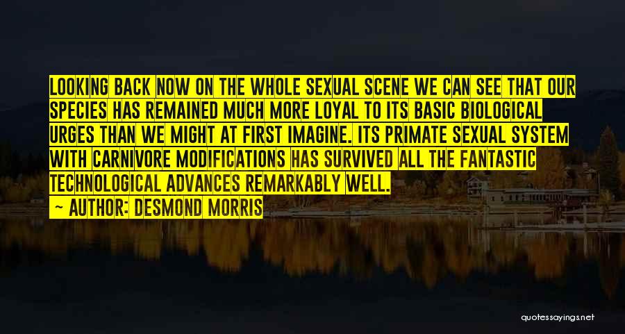 Back To Basic Quotes By Desmond Morris