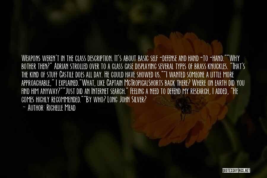 Back To Basic Quotes By Richelle Mead