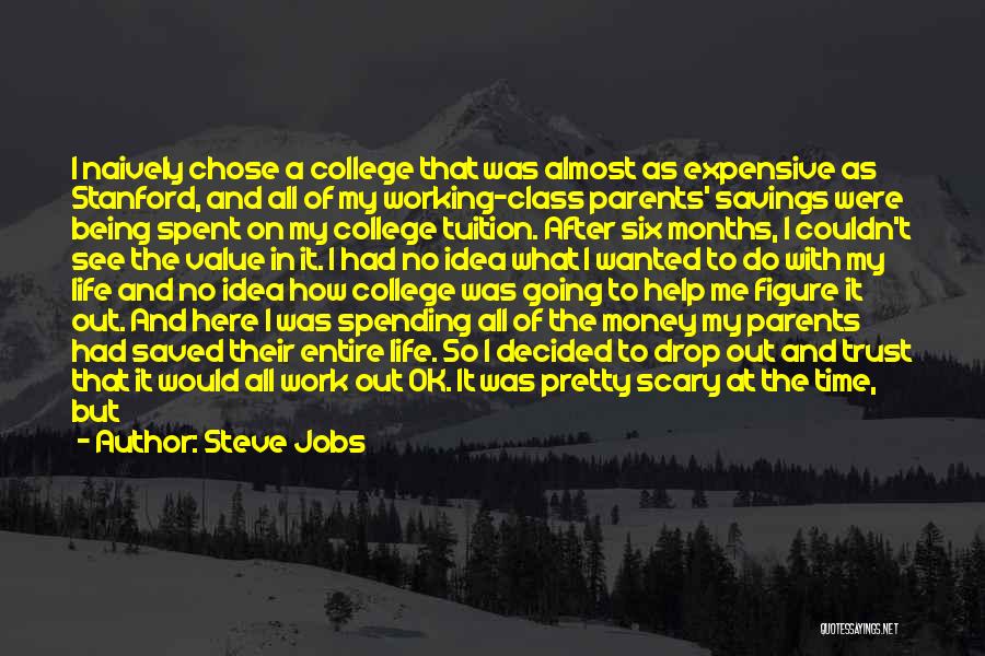 Back To College Quotes By Steve Jobs