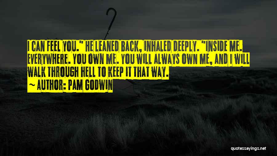 Back To Hell Quotes By Pam Godwin