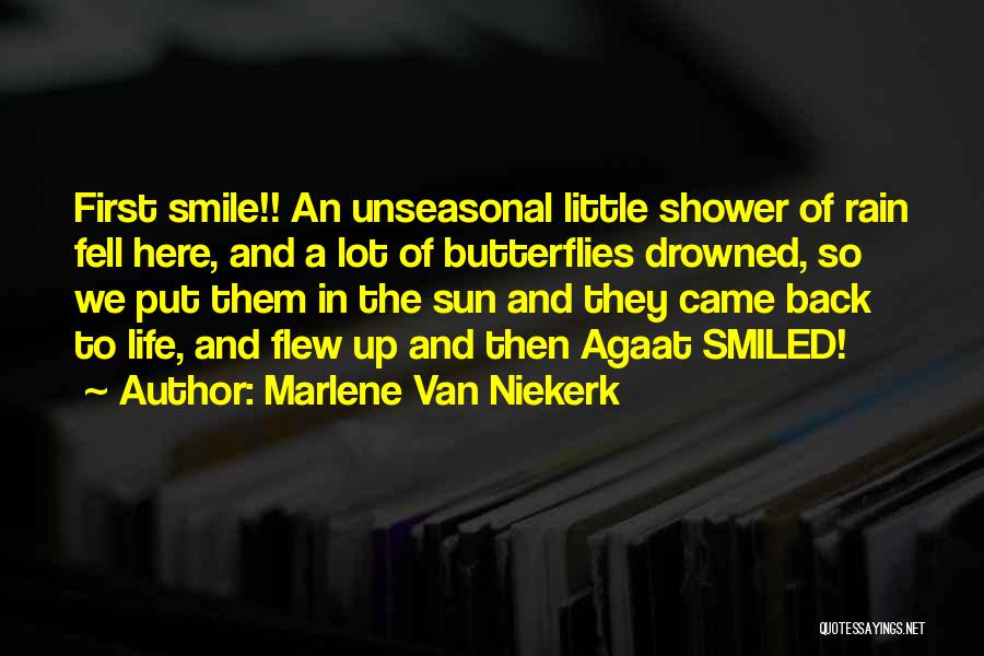 Back To Life Quotes By Marlene Van Niekerk