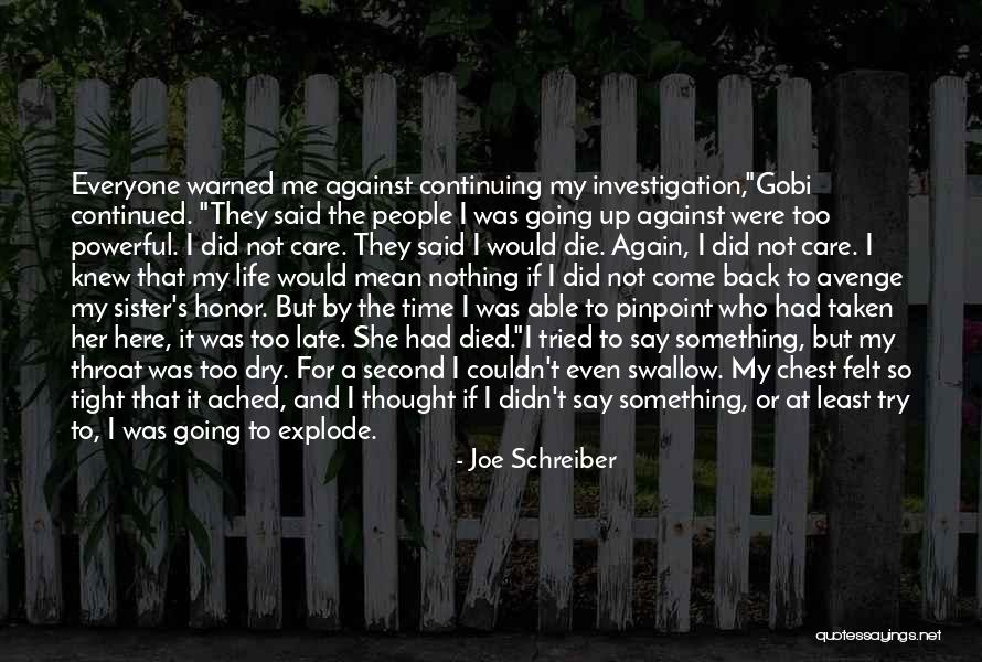 Back To My Life Again Quotes By Joe Schreiber Back To My Life Again Quotes By Joe Schreiber