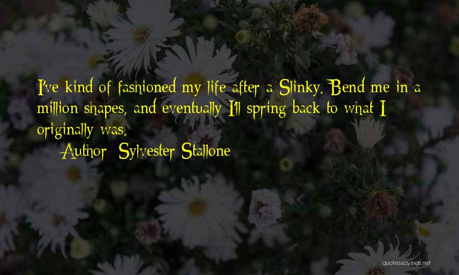 Back To My Life Quotes By Sylvester Stallone