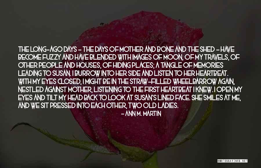 Back To Old Me Quotes By Ann M. Martin Back To Old Me Quotes By Ann M. Martin