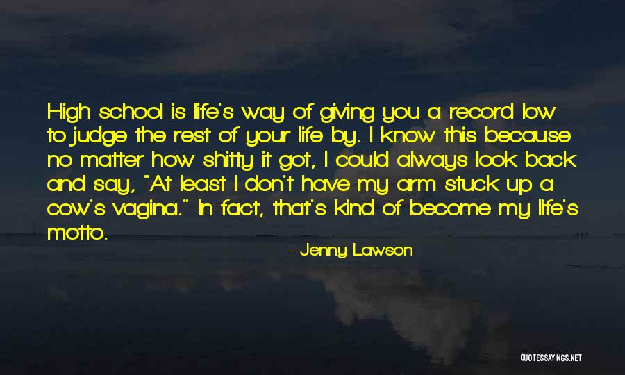 Back To School Life Quotes By Jenny Lawson