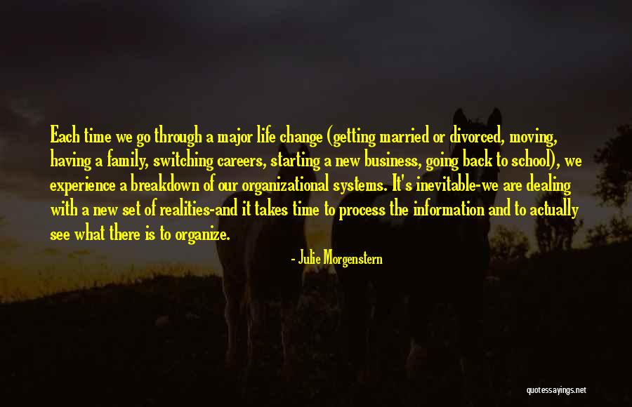 Back To School Life Quotes By Julie Morgenstern Back To School Life Quotes By Julie Morgenstern