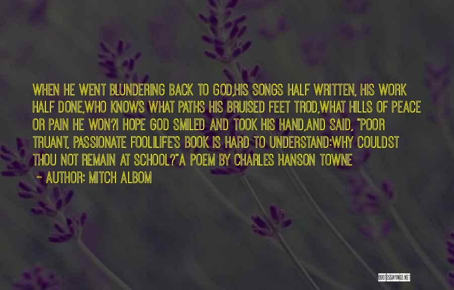 Back To School Life Quotes By Mitch Albom