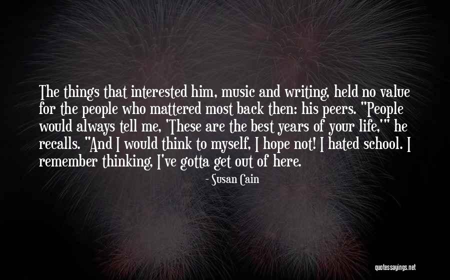 Back To School Life Quotes By Susan Cain Back To School Life Quotes By Susan Cain