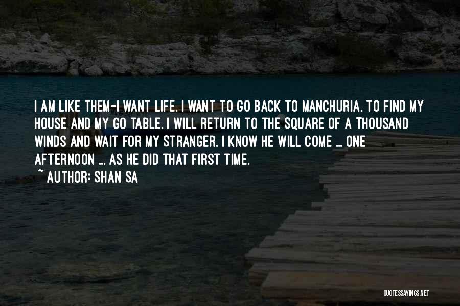 Back To Square One Quotes By Shan Sa