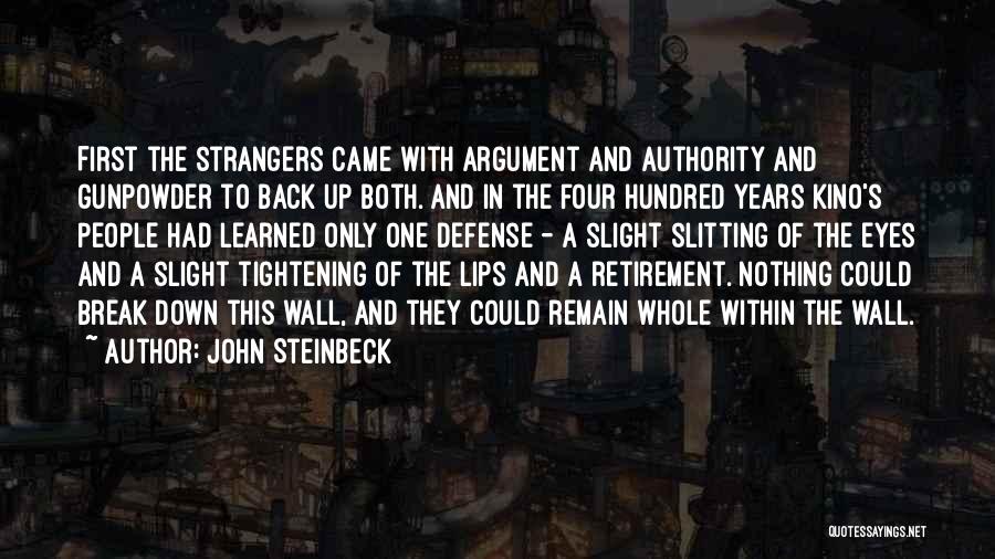 Back To Strangers Quotes By John Steinbeck