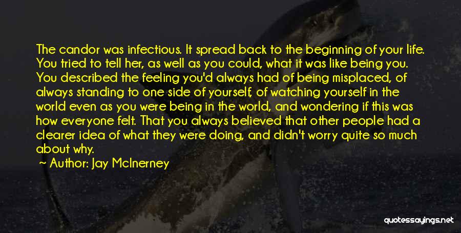 Back To The Beginning Quotes By Jay McInerney