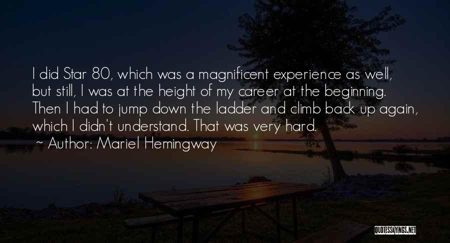 Back To The Beginning Quotes By Mariel Hemingway