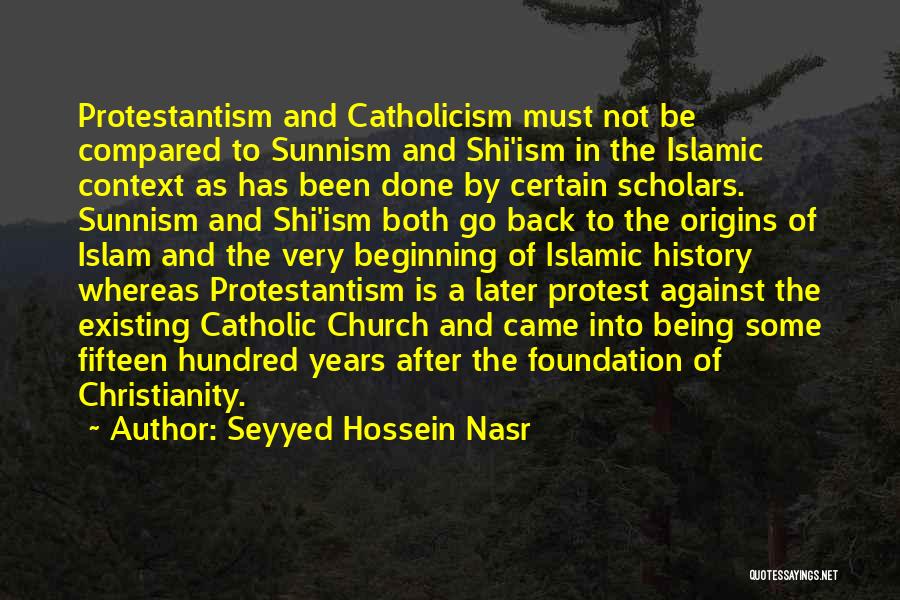 Back To The Beginning Quotes By Seyyed Hossein Nasr