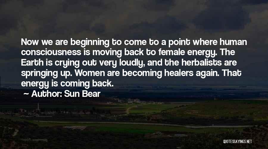 Back To The Beginning Quotes By Sun Bear