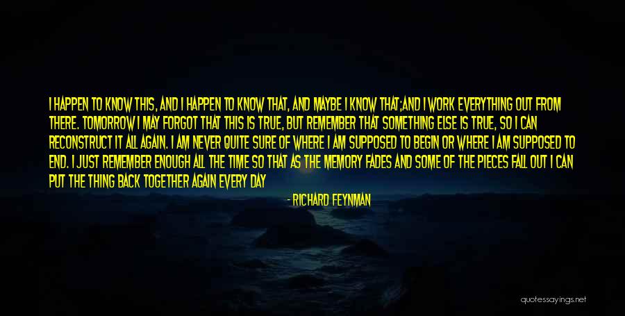 Back To Work Again Quotes By Richard Feynman Back To Work Again Quotes By Richard Feynman