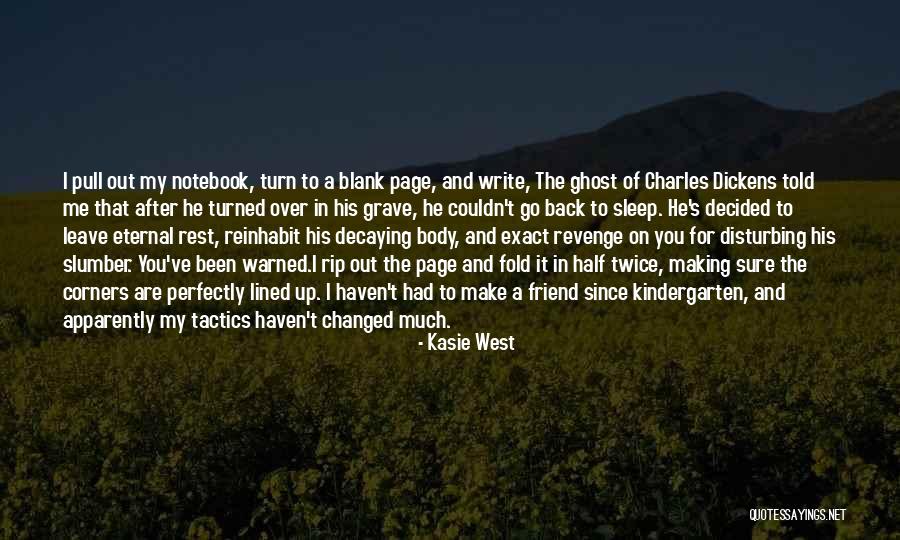 Back Turned Quotes By Kasie West