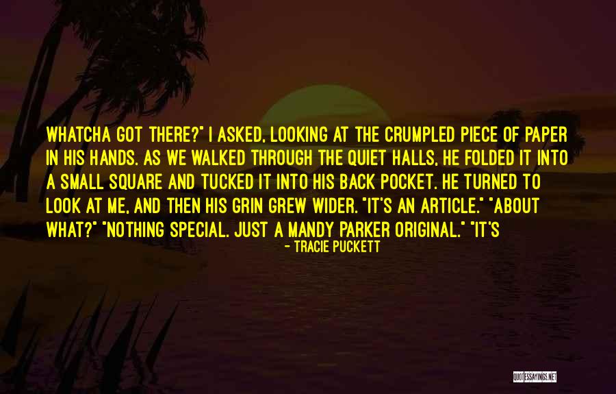 Back Turned Quotes By Tracie Puckett