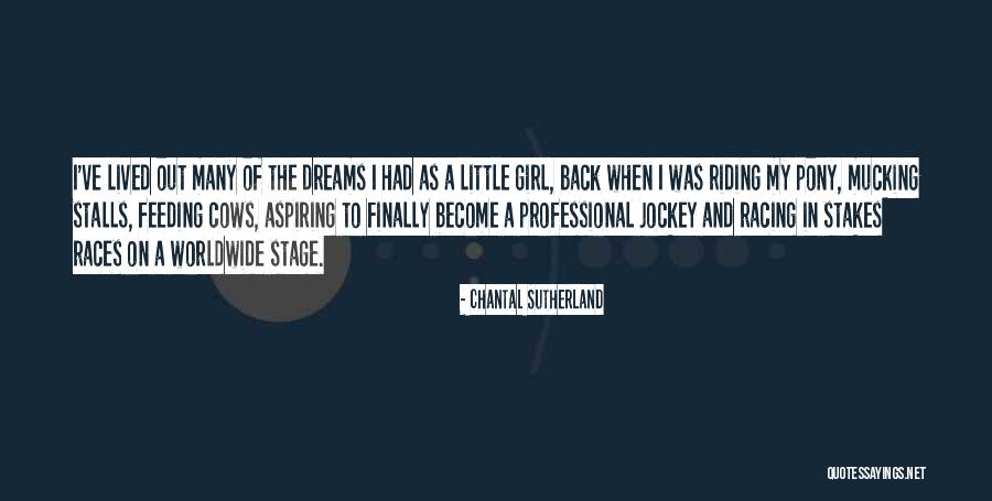 Back When I Was A Little Girl Quotes By Chantal Sutherland Back When I Was A Little Girl Quotes By Chantal Sutherland