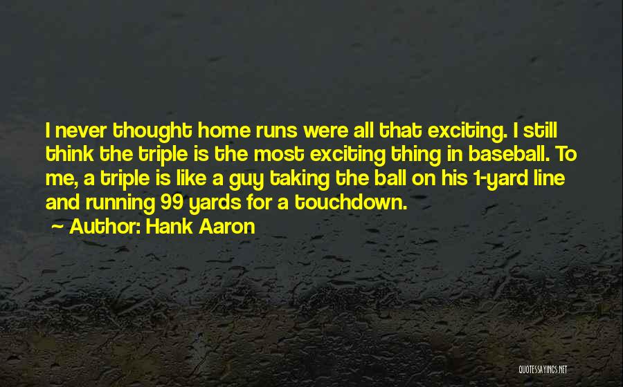 Backbeats Quotes By Hank Aaron