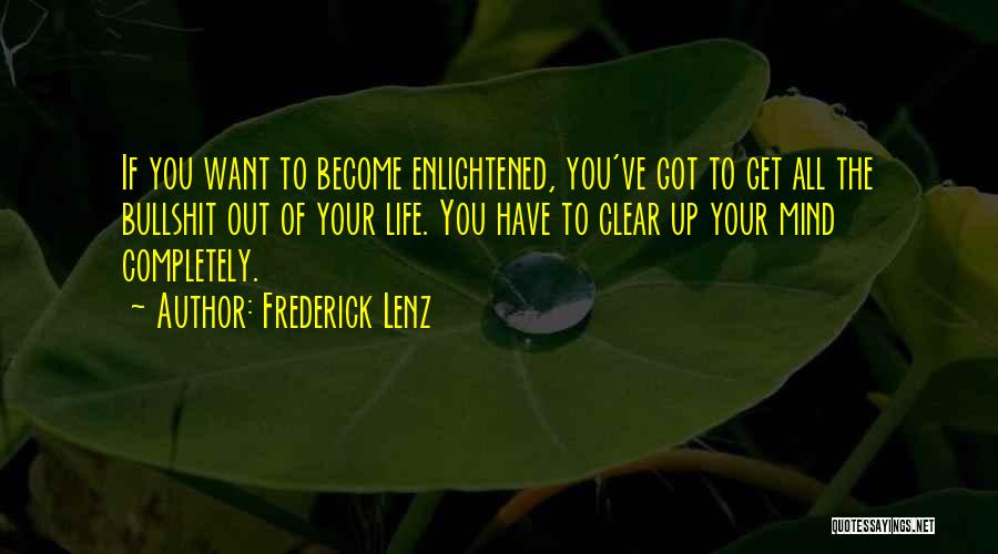 Backdate Pua Quotes By Frederick Lenz