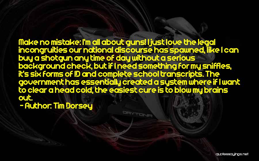 Background Check Quotes By Tim Dorsey