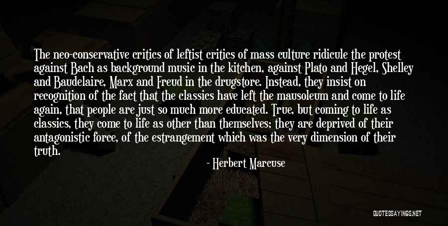 Background Music Quotes By Herbert Marcuse