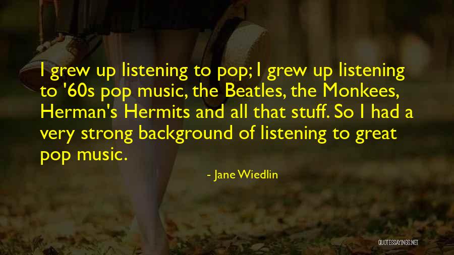 Background Music Quotes By Jane Wiedlin