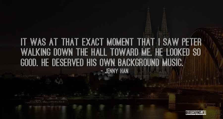 Background Music Quotes By Jenny Han