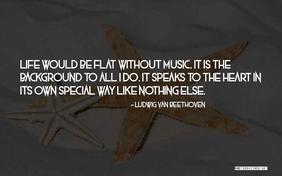 Background Music Quotes By Ludwig Van Beethoven