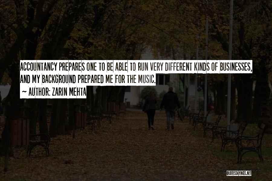 Background Music Quotes By Zarin Mehta