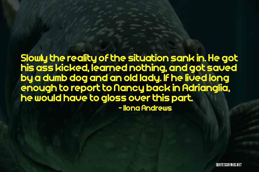 Backhanded Insults Quotes By Ilona Andrews Backhanded Insults Quotes By Ilona Andrews