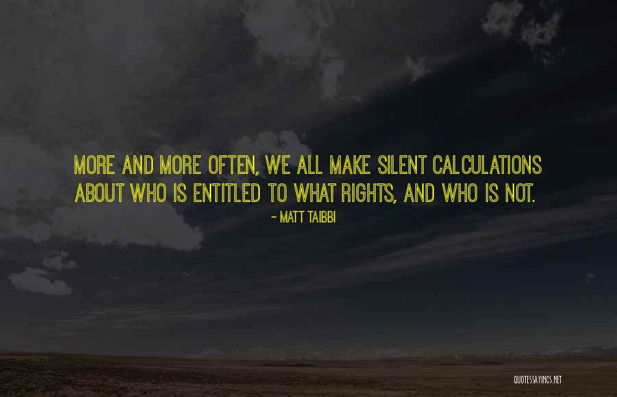 Backhus A60 Quotes By Matt Taibbi Backhus A60 Quotes By Matt Taibbi