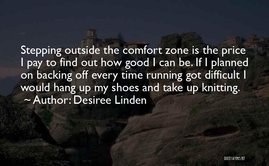 Backing Out Quotes By Desiree Linden