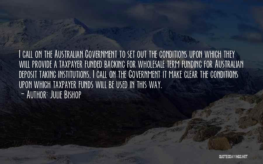 Backing Out Quotes By Julie Bishop