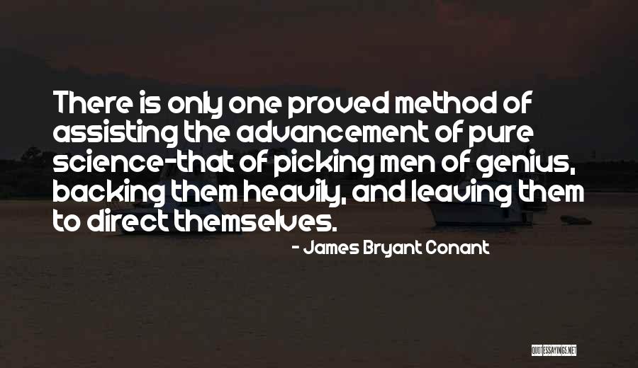 Backing Quotes By James Bryant Conant Backing Quotes By James Bryant Conant